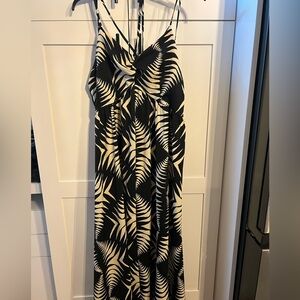 Women’s GEO Halter Neck Maxi Beach Dress